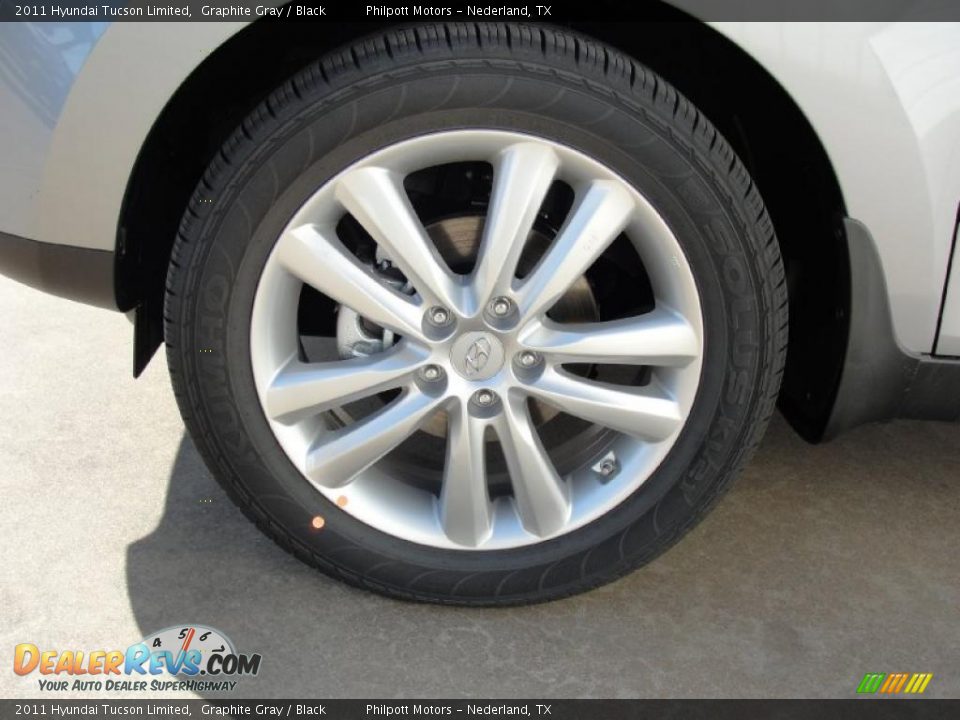 2011 Hyundai Tucson Limited Wheel Photo #10