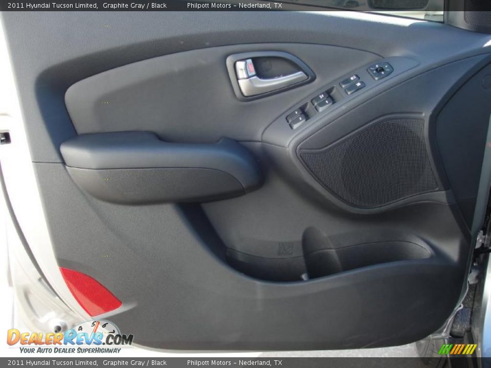 Door Panel of 2011 Hyundai Tucson Limited Photo #23