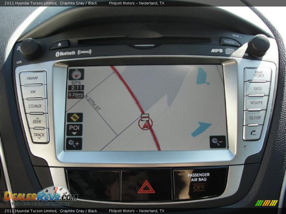 Navigation of 2011 Hyundai Tucson Limited Photo #29