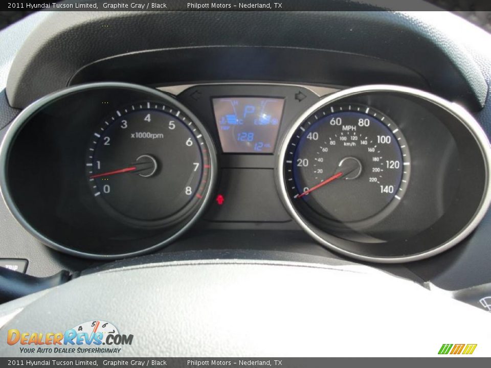 2011 Hyundai Tucson Limited Gauges Photo #34
