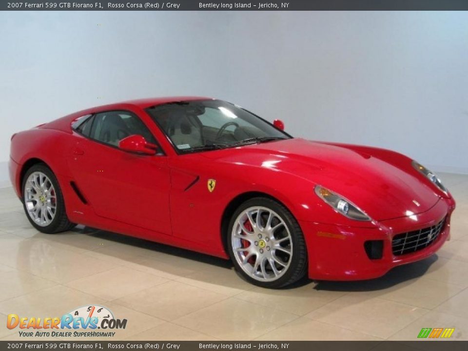 Rosso Corsa (Red) 2007 Ferrari 599 GTB Fiorano F1 Photo #3