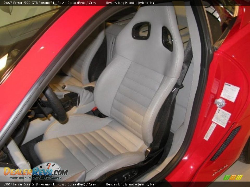 Grey Interior - 2007 Ferrari 599 GTB Fiorano F1 Photo #5