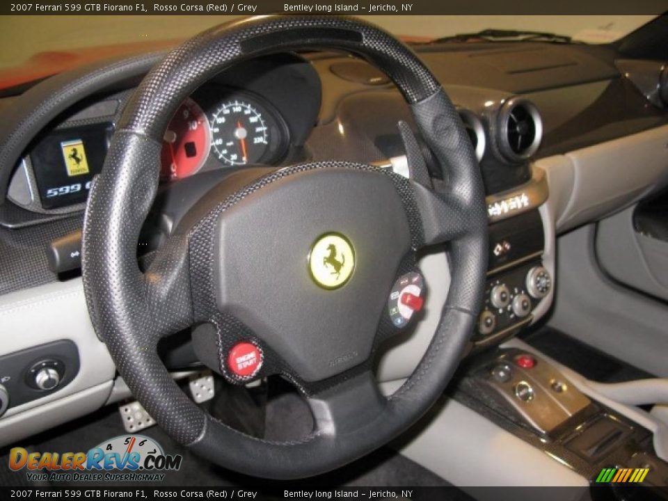2007 Ferrari 599 GTB Fiorano F1 Steering Wheel Photo #10