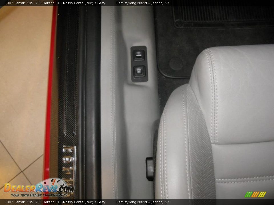 2007 Ferrari 599 GTB Fiorano F1 Rosso Corsa (Red) / Grey Photo #15