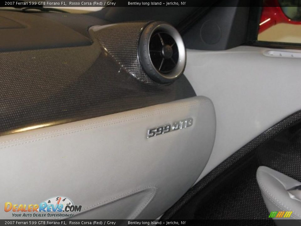 2007 Ferrari 599 GTB Fiorano F1 Rosso Corsa (Red) / Grey Photo #23