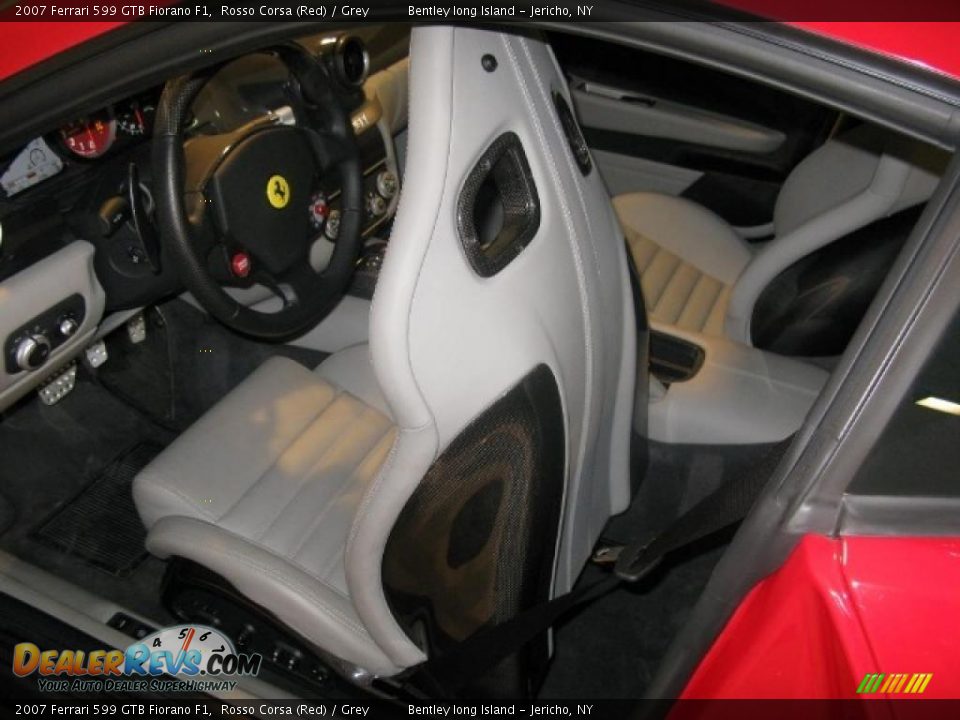 Grey Interior - 2007 Ferrari 599 GTB Fiorano F1 Photo #28