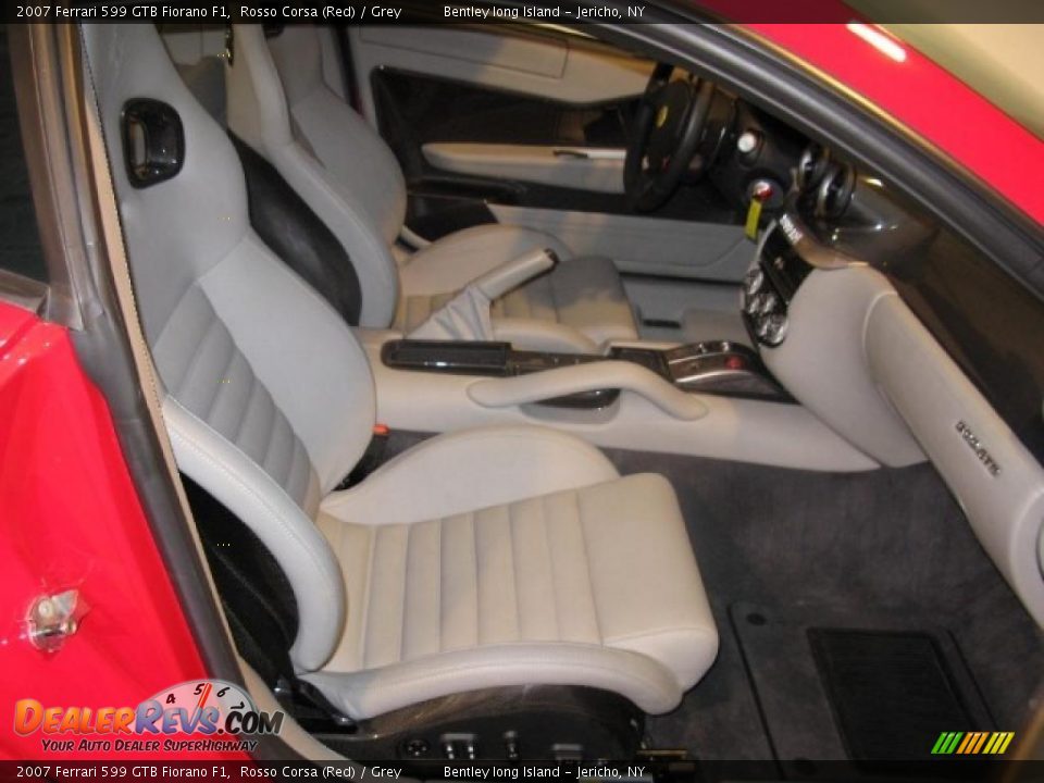Grey Interior - 2007 Ferrari 599 GTB Fiorano F1 Photo #30