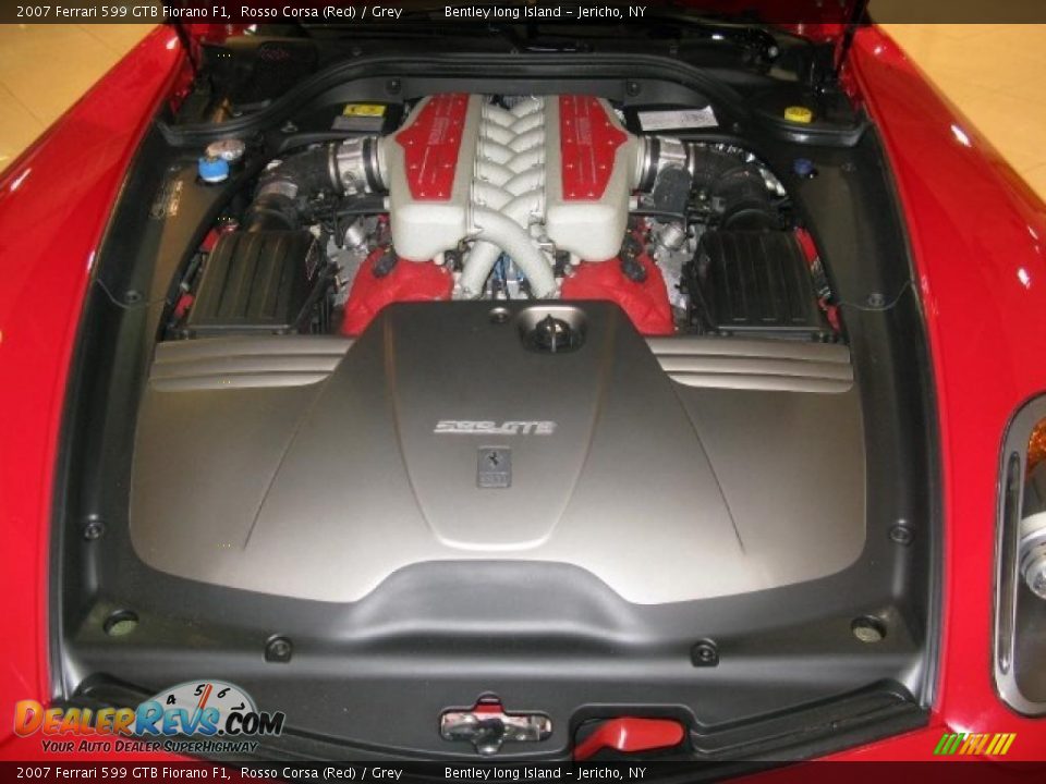 2007 Ferrari 599 GTB Fiorano F1 6.0 Liter DOHC 48-Valve VVT V12 Engine Photo #36