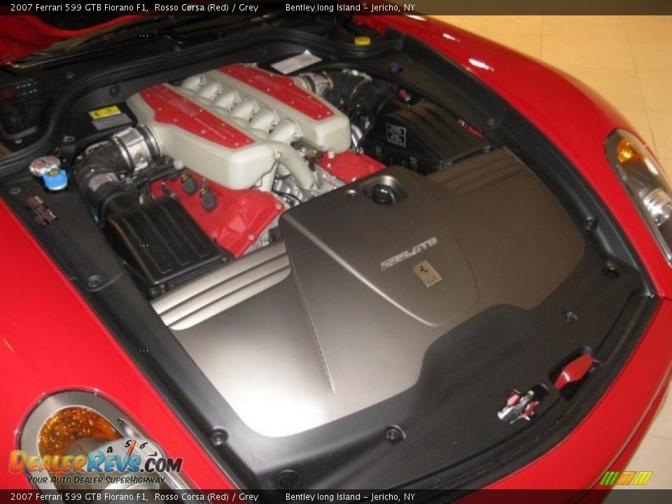 2007 Ferrari 599 GTB Fiorano F1 6.0 Liter DOHC 48-Valve VVT V12 Engine Photo #37