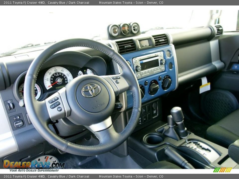 Dark Charcoal Interior - 2011 Toyota FJ Cruiser 4WD Photo #7