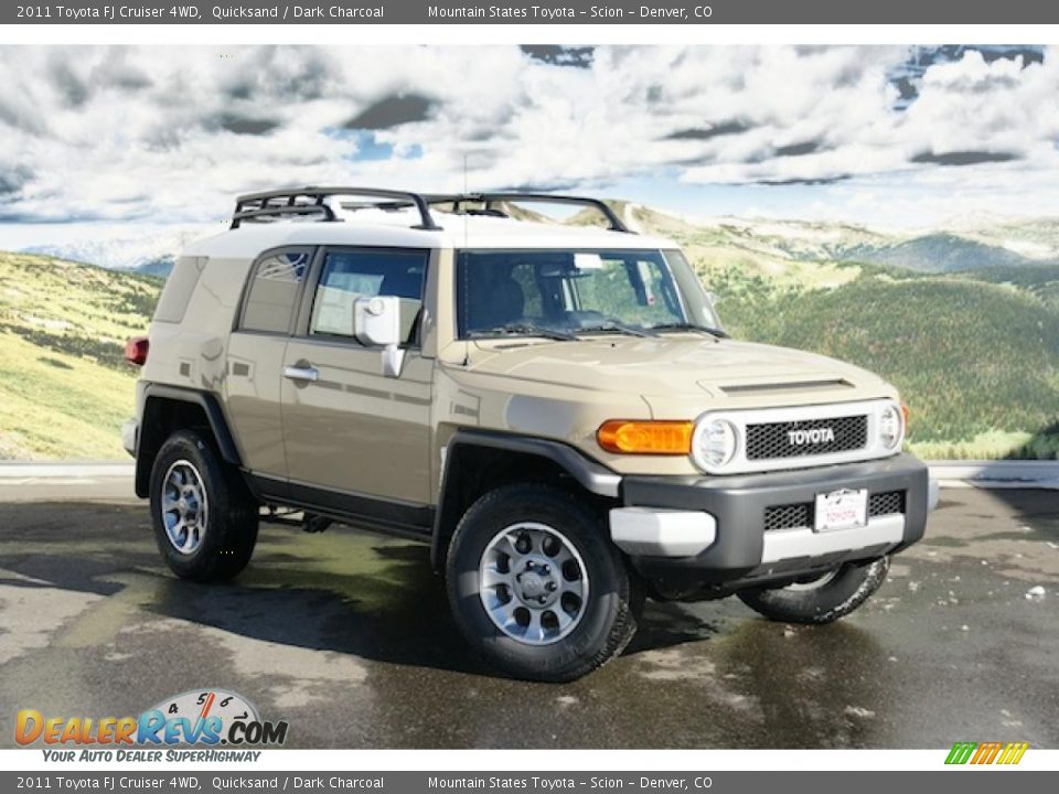 2011 Toyota FJ Cruiser 4WD Quicksand / Dark Charcoal Photo #1