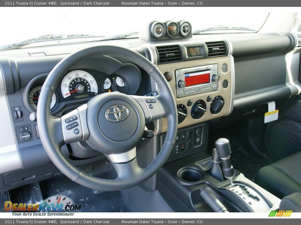 Dashboard of 2011 Toyota FJ Cruiser 4WD Photo #7