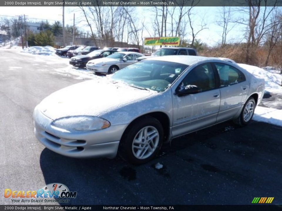 2000 Dodge Intrepid Bright Silver Metallic / Agate Photo #3