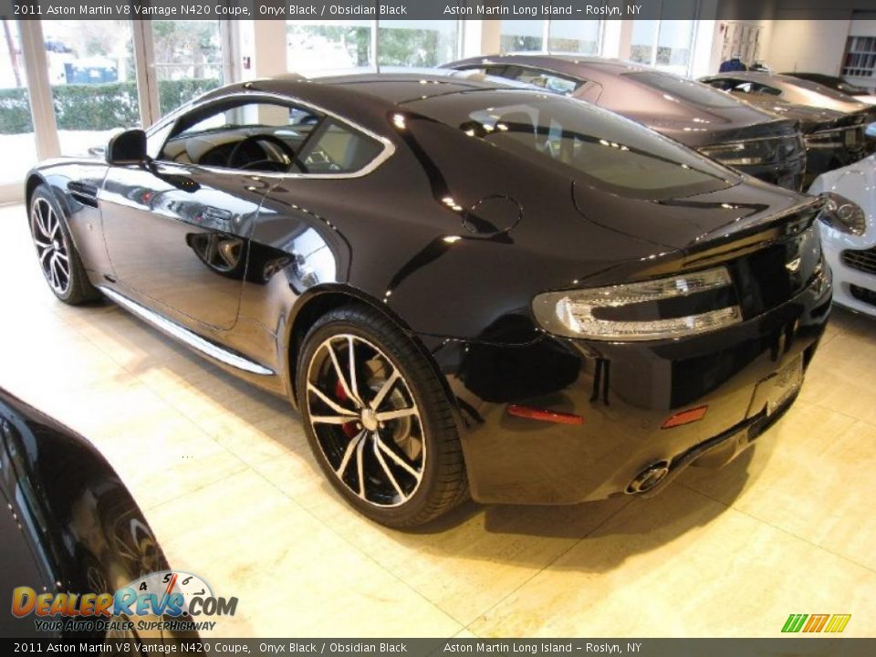 Onyx Black 2011 Aston Martin V8 Vantage N420 Coupe Photo #4