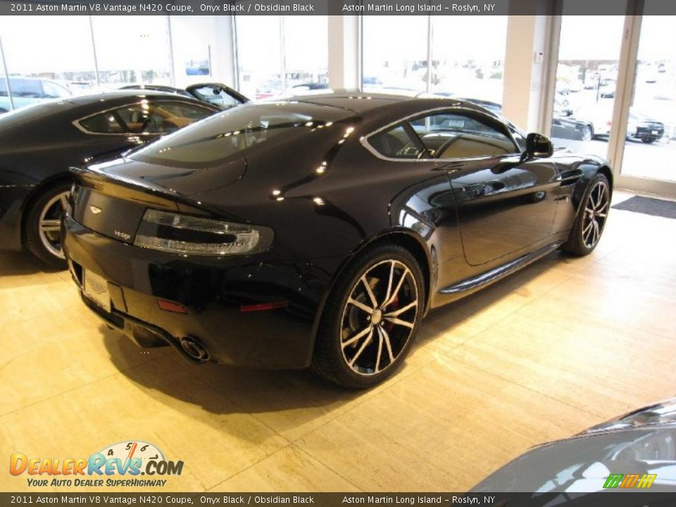 Onyx Black 2011 Aston Martin V8 Vantage N420 Coupe Photo #5