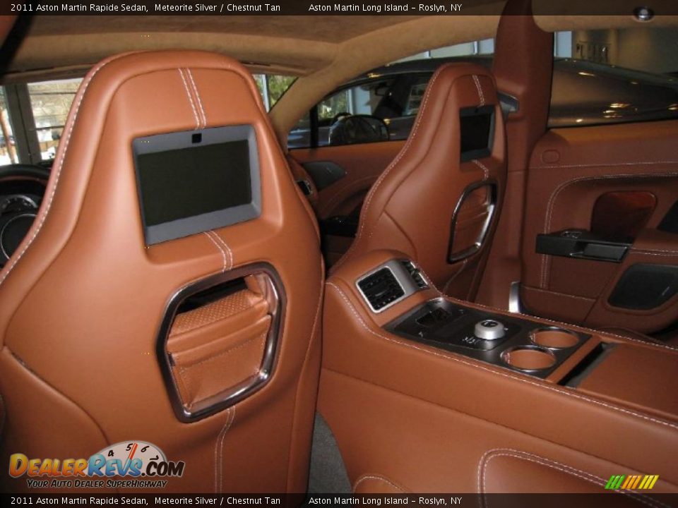 Chestnut Tan Interior - 2011 Aston Martin Rapide Sedan Photo #9