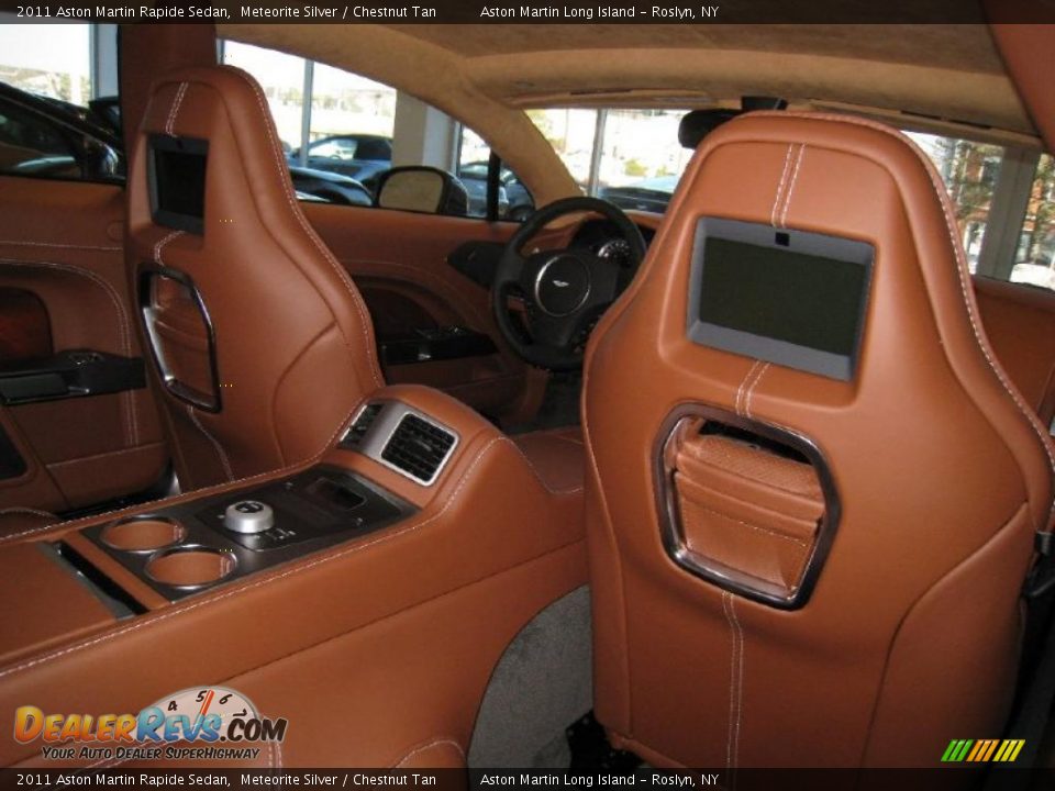 Chestnut Tan Interior - 2011 Aston Martin Rapide Sedan Photo #10