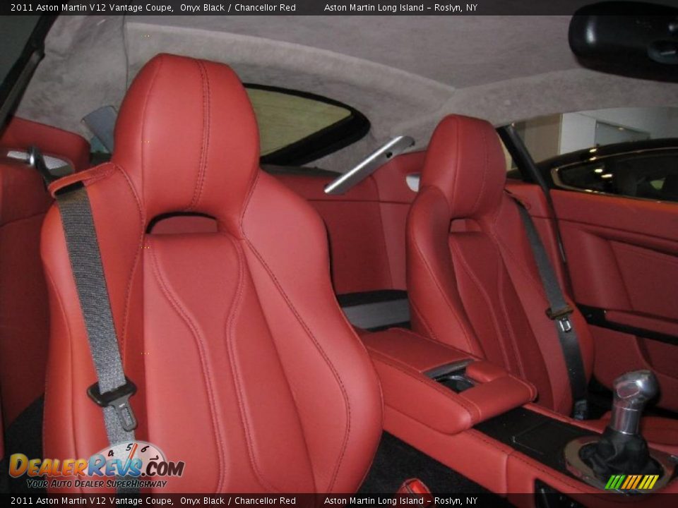 Chancellor Red Interior 2011 Aston Martin V12 Vantage