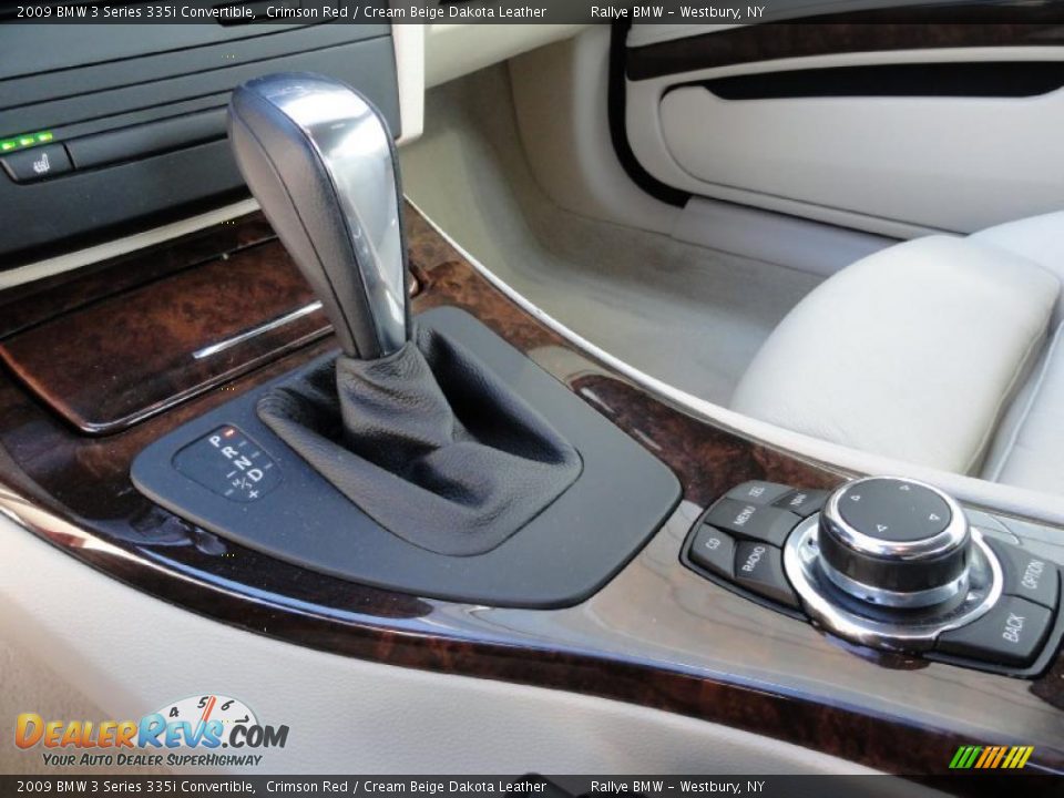 2009 BMW 3 Series 335i Convertible Crimson Red / Cream Beige Dakota Leather Photo #14