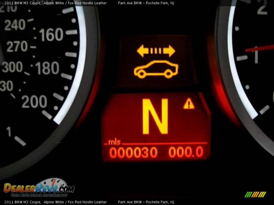 2011 BMW M3 Coupe Alpine White / Fox Red Novillo Leather Photo #18