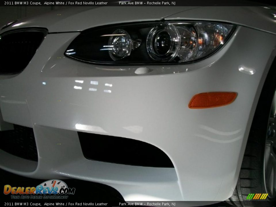 2011 BMW M3 Coupe Alpine White / Fox Red Novillo Leather Photo #30