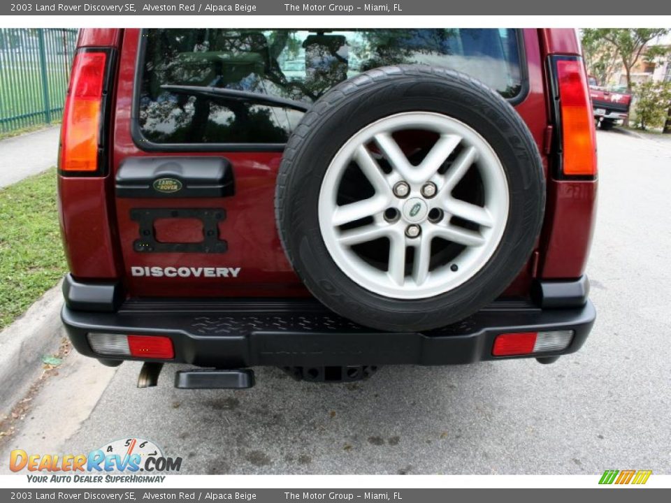 2003 Land Rover Discovery SE Alveston Red / Alpaca Beige Photo #20