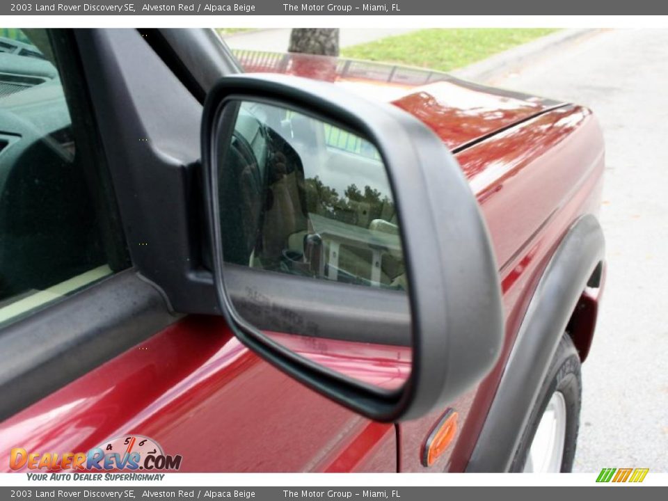 2003 Land Rover Discovery SE Alveston Red / Alpaca Beige Photo #26