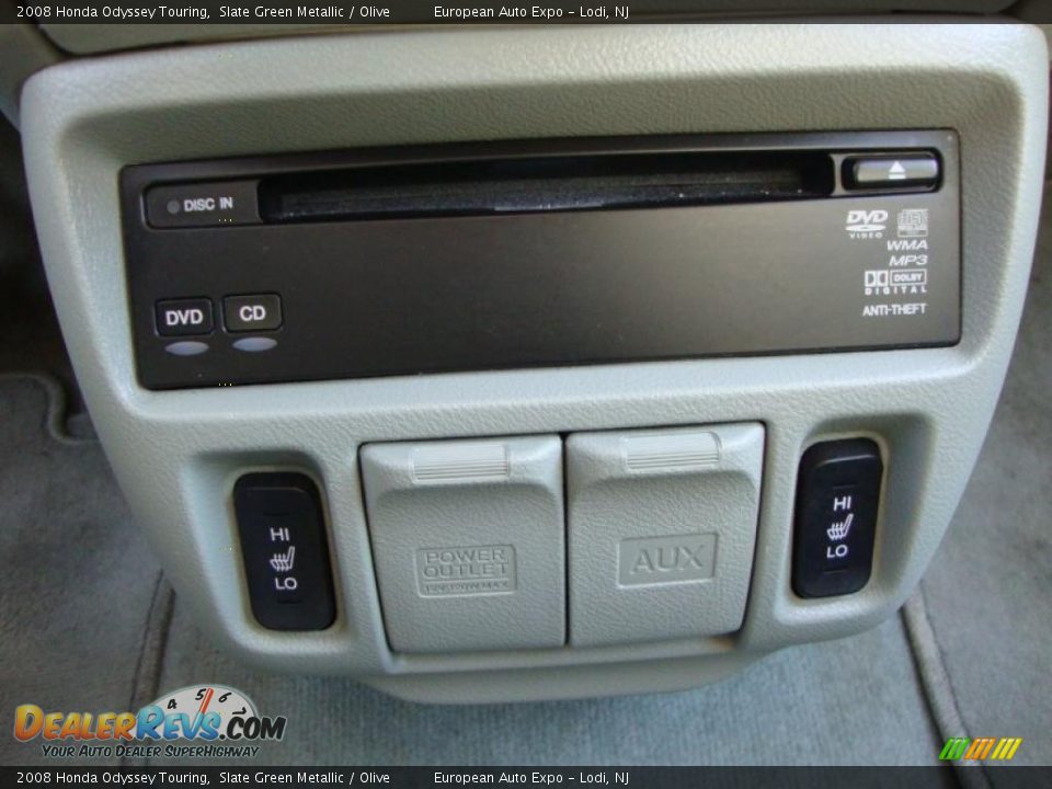 2008 Honda Odyssey Touring Slate Green Metallic / Olive Photo #20