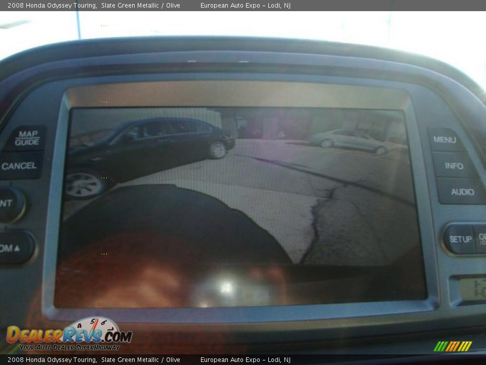 2008 Honda Odyssey Touring Slate Green Metallic / Olive Photo #25