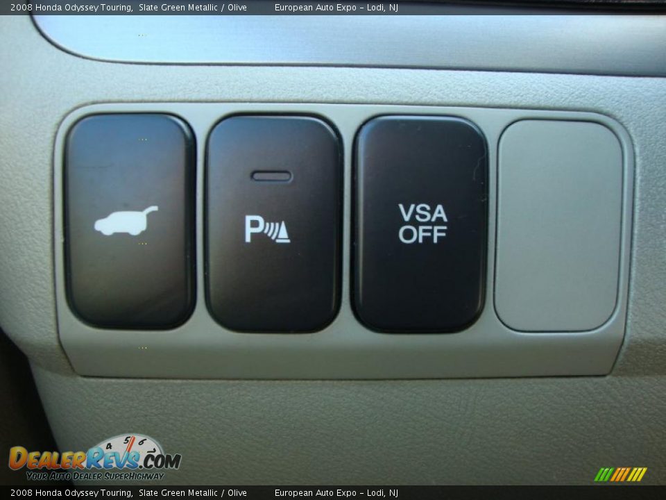 2008 Honda Odyssey Touring Slate Green Metallic / Olive Photo #30