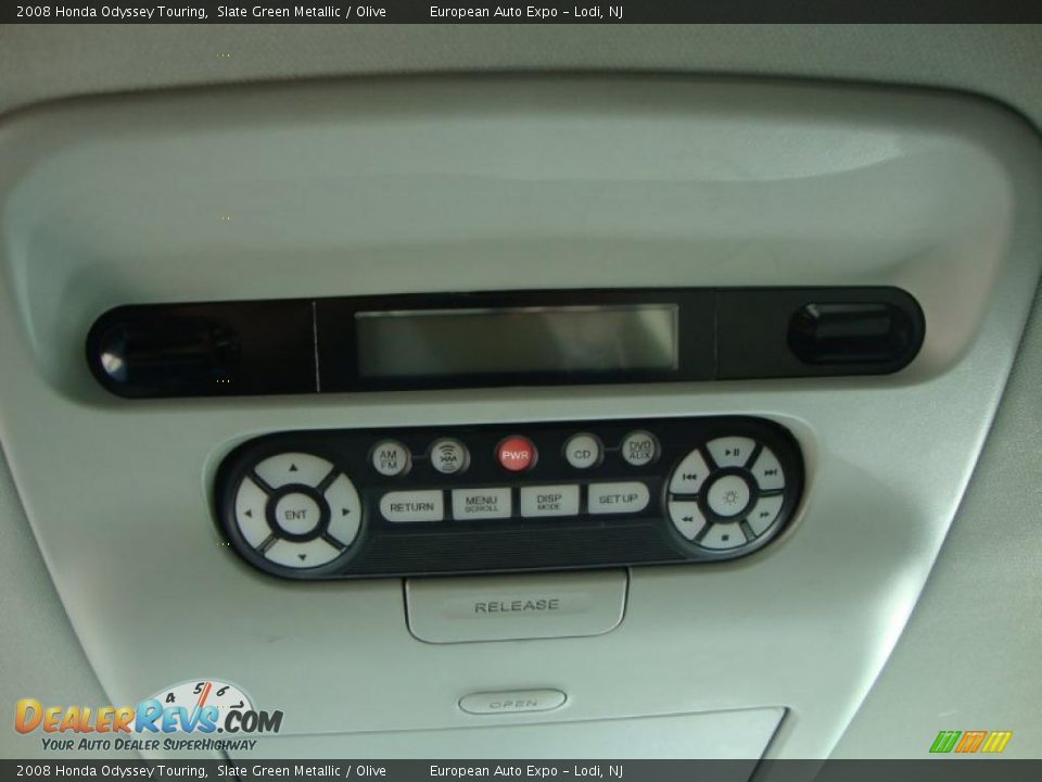 2008 Honda Odyssey Touring Slate Green Metallic / Olive Photo #36
