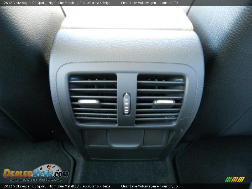 2012 Volkswagen CC Sport Night Blue Metallic / Black/Cornsilk Beige Photo #20