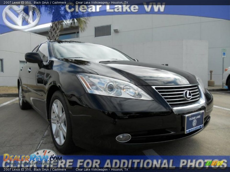 2007 Lexus ES 350 Black Onyx / Cashmere Photo #1
