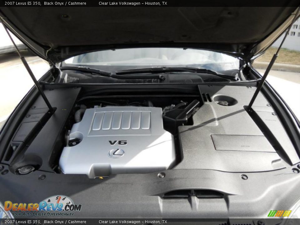 2007 Lexus ES 350 Black Onyx / Cashmere Photo #9