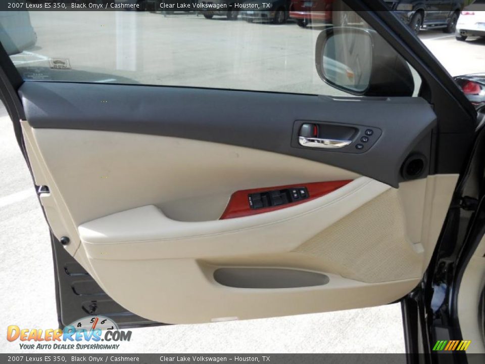 2007 Lexus ES 350 Black Onyx / Cashmere Photo #12