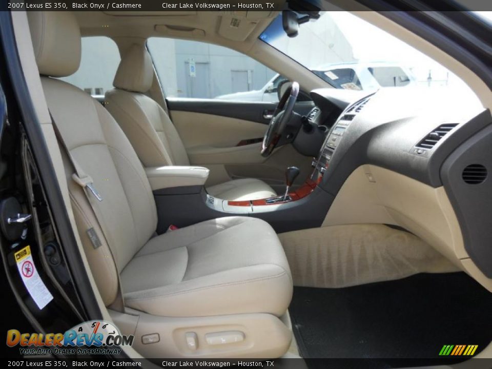 2007 Lexus ES 350 Black Onyx / Cashmere Photo #16