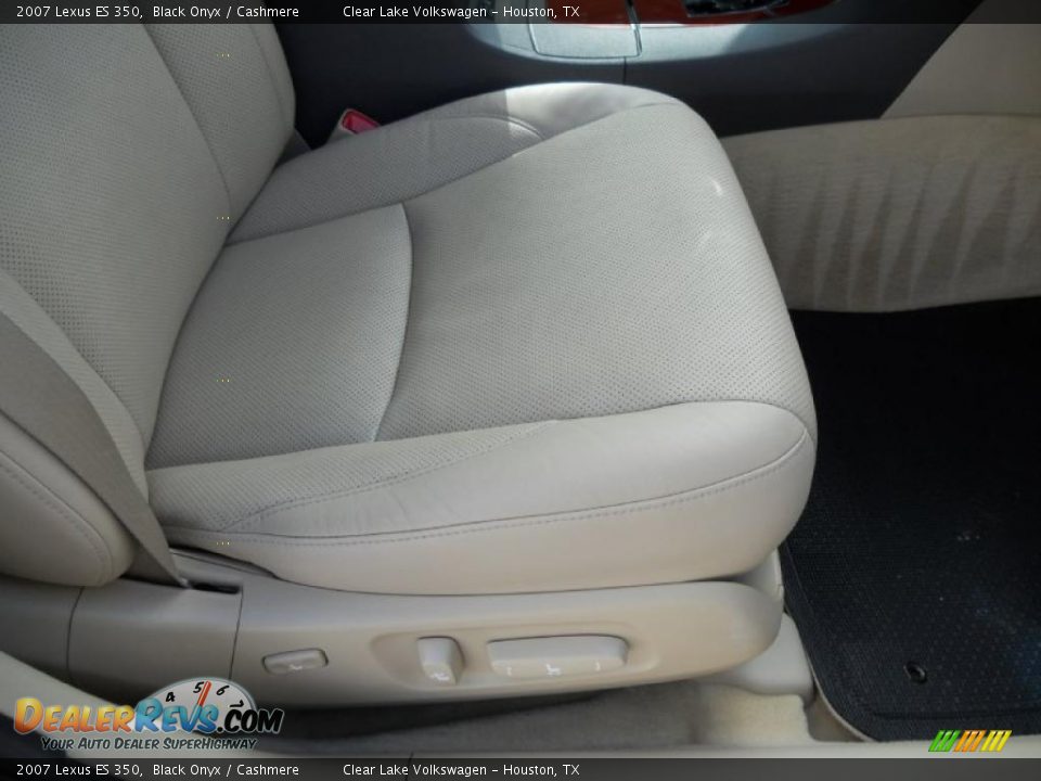 2007 Lexus ES 350 Black Onyx / Cashmere Photo #17
