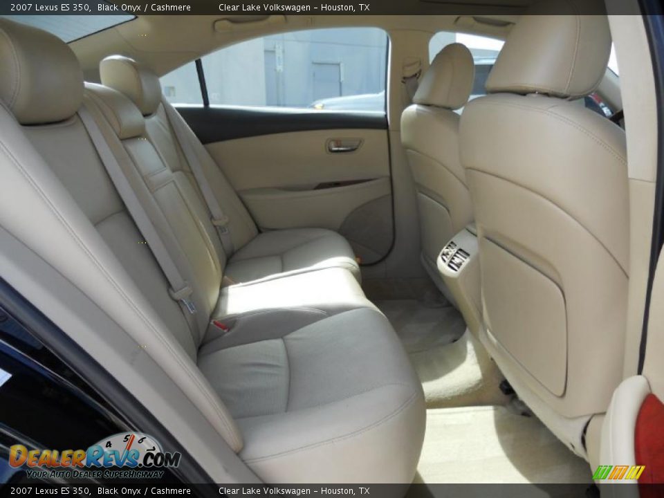 2007 Lexus ES 350 Black Onyx / Cashmere Photo #18