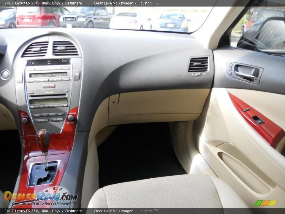 2007 Lexus ES 350 Black Onyx / Cashmere Photo #19