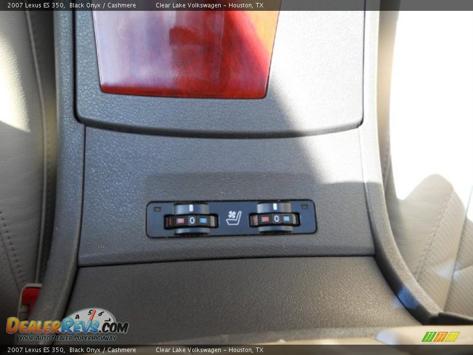 2007 Lexus ES 350 Black Onyx / Cashmere Photo #21