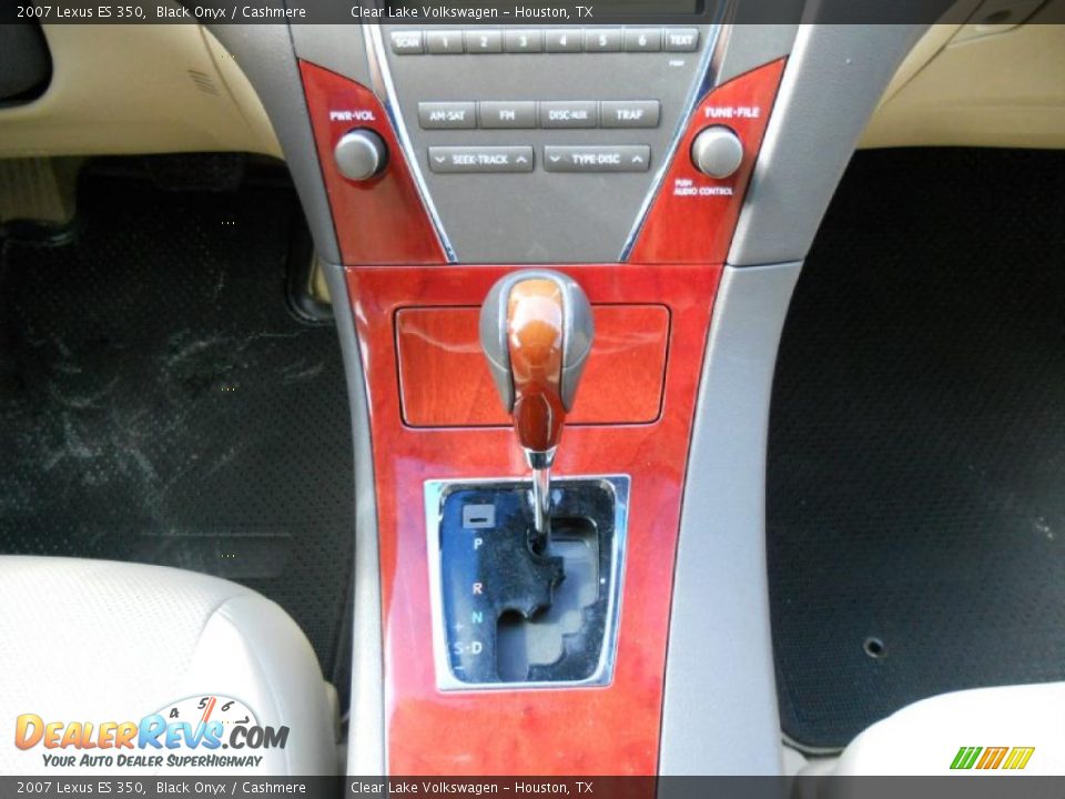 2007 Lexus ES 350 Black Onyx / Cashmere Photo #23