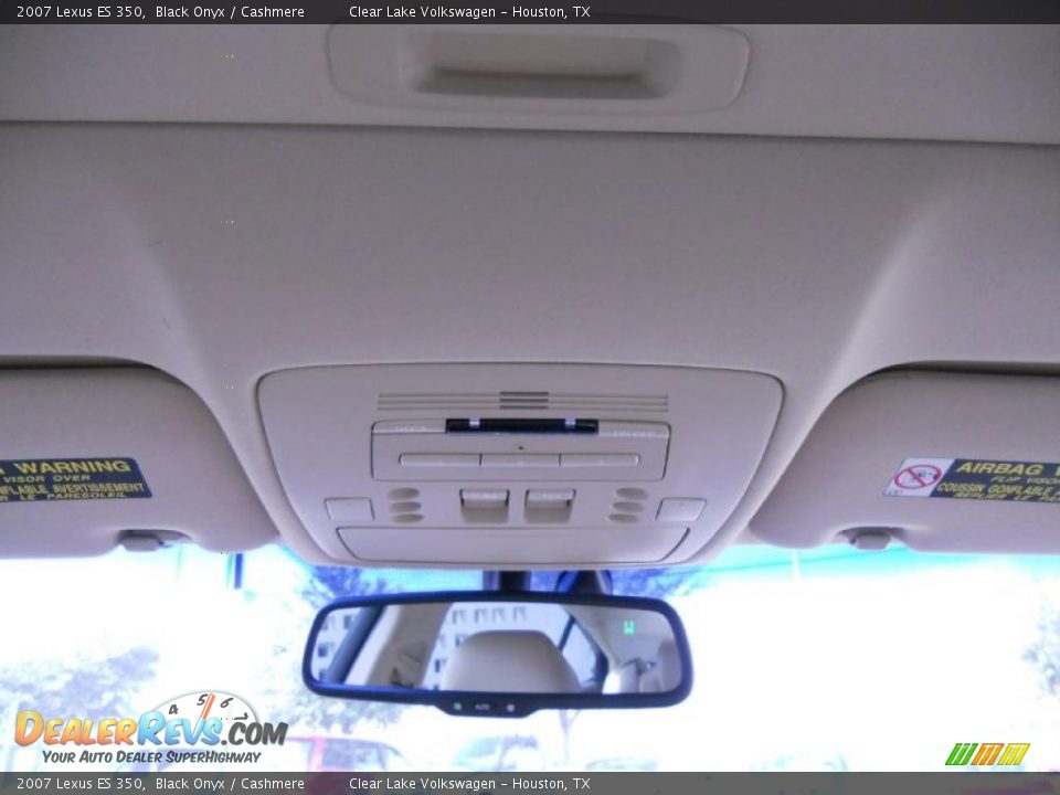 2007 Lexus ES 350 Black Onyx / Cashmere Photo #24