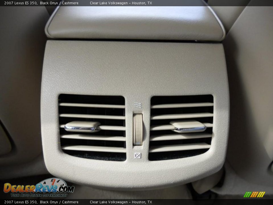 2007 Lexus ES 350 Black Onyx / Cashmere Photo #25