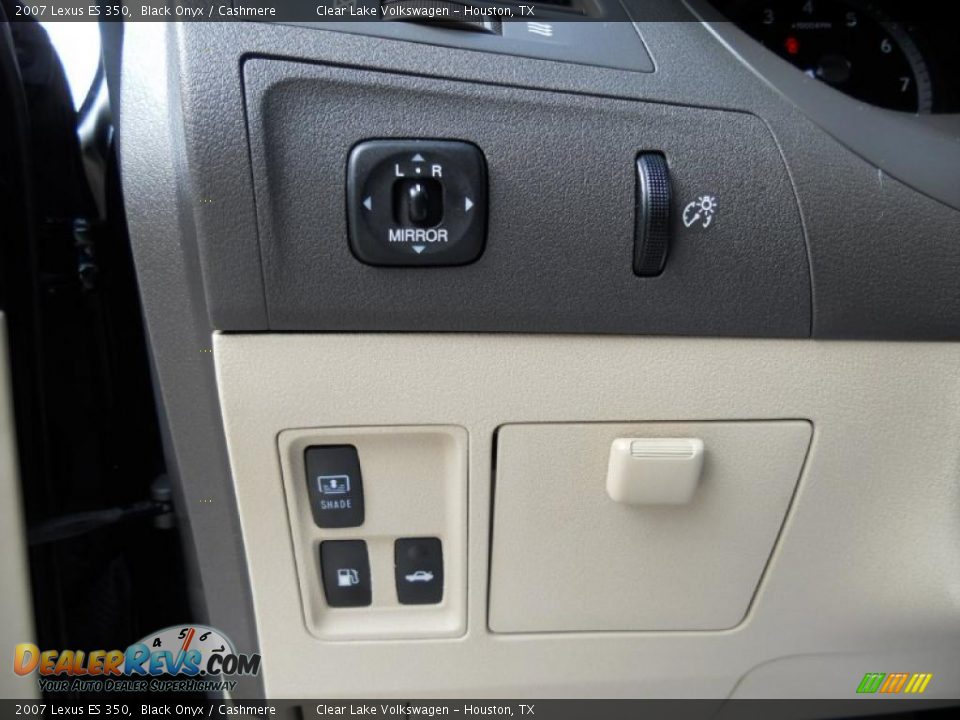 2007 Lexus ES 350 Black Onyx / Cashmere Photo #27