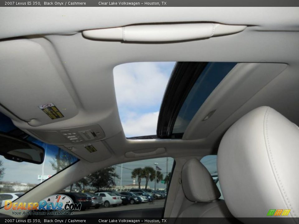 2007 Lexus ES 350 Black Onyx / Cashmere Photo #29