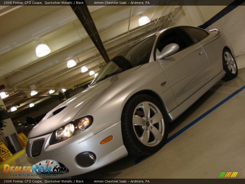2006 Pontiac GTO Coupe Quicksilver Metallic / Black Photo #1