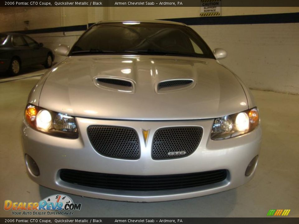 2006 Pontiac GTO Coupe Quicksilver Metallic / Black Photo #3
