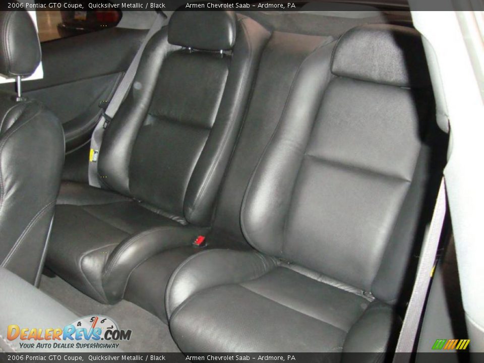 2006 Pontiac GTO Coupe Quicksilver Metallic / Black Photo #20