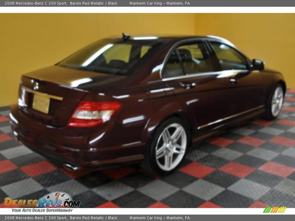 Barolo Red Metallic 2008 Mercedes-Benz C 300 Sport Photo #4