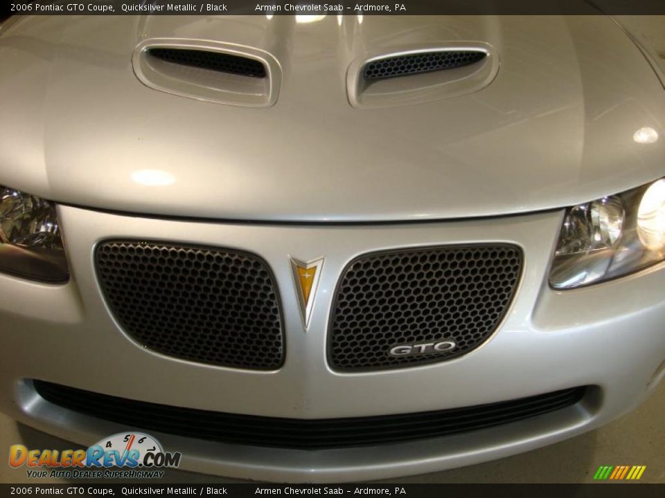 2006 Pontiac GTO Coupe Quicksilver Metallic / Black Photo #23